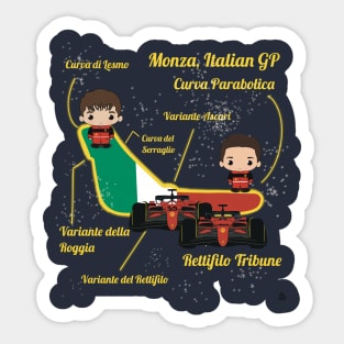 Special Monza GP Sticker